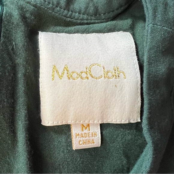 ModCloth forest green a-line dress - Picture 5 of 5